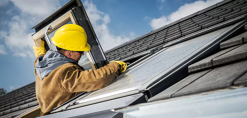 Skylight Flashing Repair in Champaign