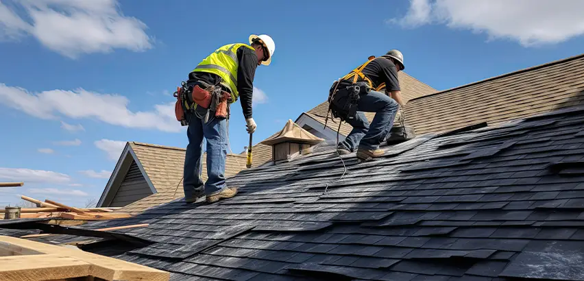 Shed Gutter Installation in Champaign